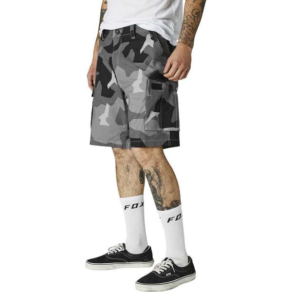 Fox Racing Lfs Shorts Slambozo Camo 2.0 Grå 34 Man
