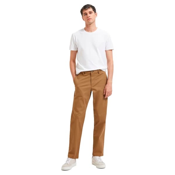 Selected Chino Bukser New Miles Straight Fit Beige 36 / 34 Mand