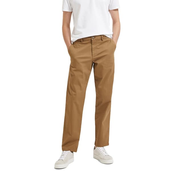 Selected Chino Bukser New Miles Straight Fit Beige 36 / 34 Mand