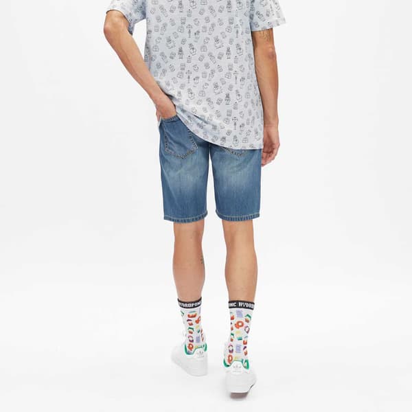 Hydroponic Denim Shorts Century Blå 14 Mand
