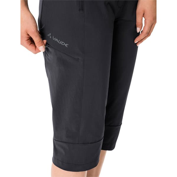 Vaude Housut Farley Stretch Capri Iii Musta 42 Nainen