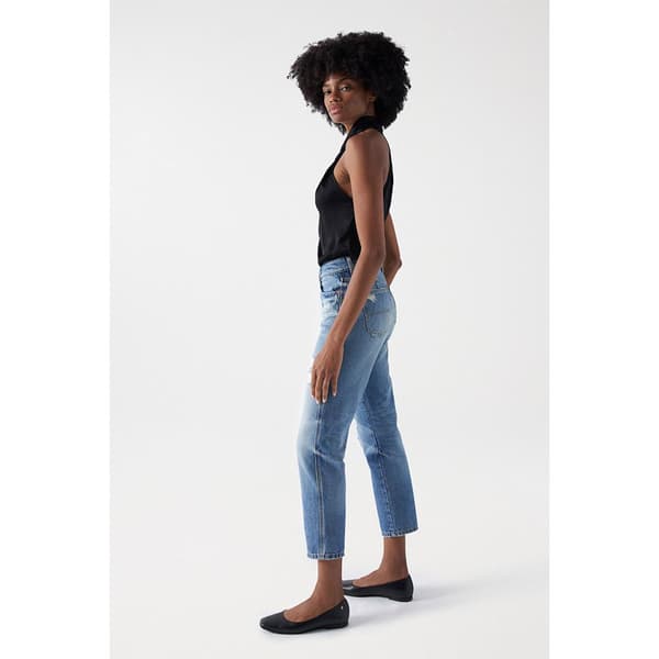 Salsa Jeans Jeans True Destroyed Blå 28 / 28 Kvinna