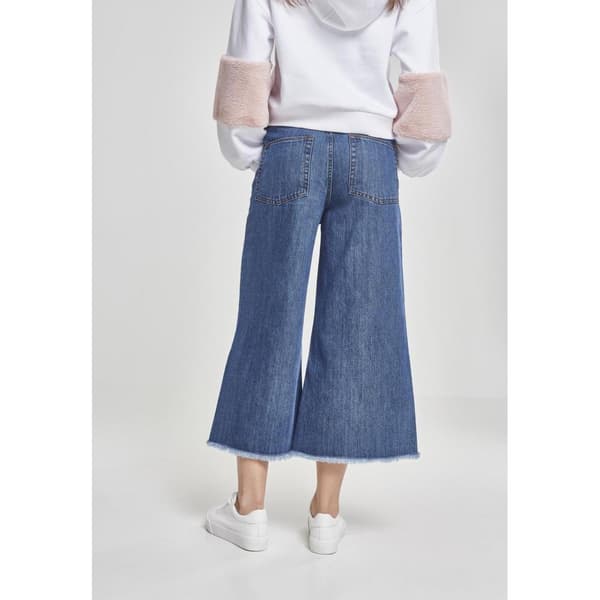 Urban Classics Byxor Denim Panty Blå S Kvinna