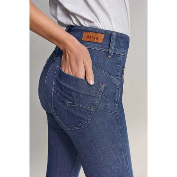 Salsa Jeans Farkut Secret Push In Skinny Sininen 28 / 30 Nainen
