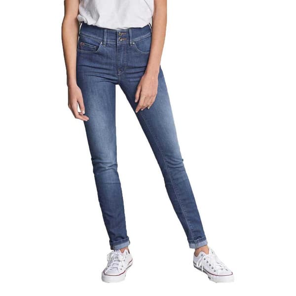 Salsa Jeans Farkut Secret Push In Skinny Sininen 28 / 30 Nainen