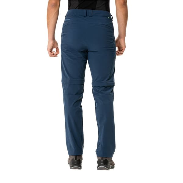Vaude Farley Stretch Zip Off Ii Housut Sininen 48 / Regular Mies