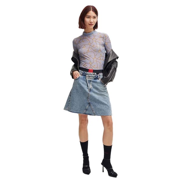 Hugo Jeans Galori 10259371 Blå M Kvinde