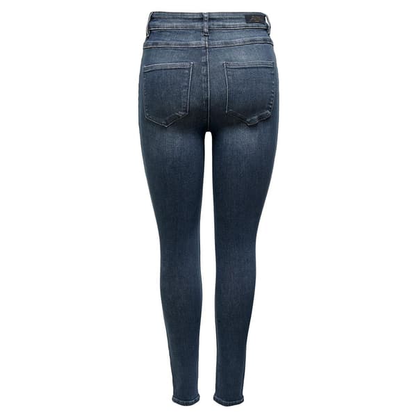 Only Jeans Med Hög Midja Mila Skinny Fit Bj407 Blå 27 / 34 Kvinna
