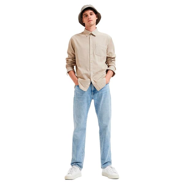 Selected Jeans Scott Straight Fit Blå 33 / 32 Man