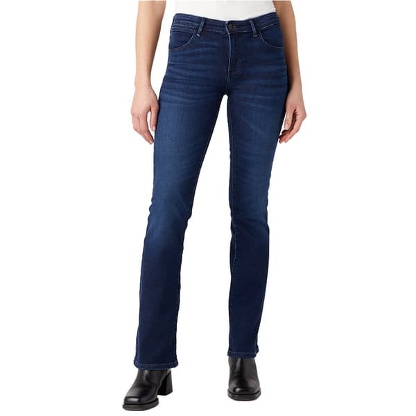 Wrangler Jeans 112342797 Bootcut Fit Blå 31 / 32 Kvinde