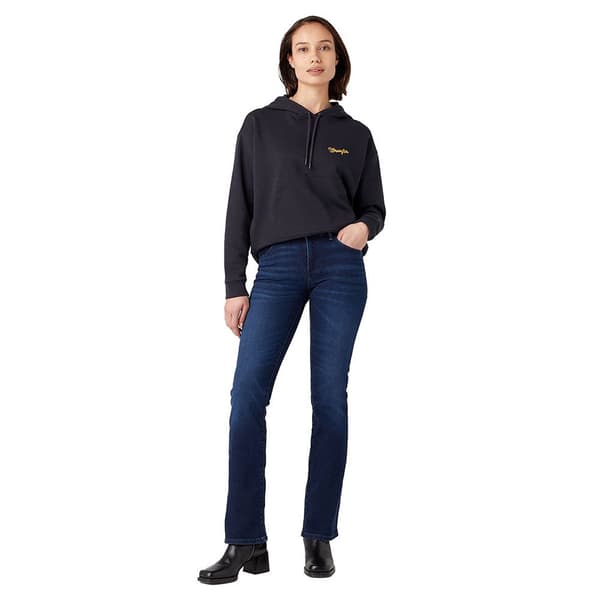 Wrangler Jeans 112342797 Bootcut Fit Blå 32 / 30 Kvinde
