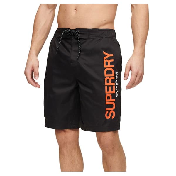 Superdry Sweat Shorts Code Svart M Man