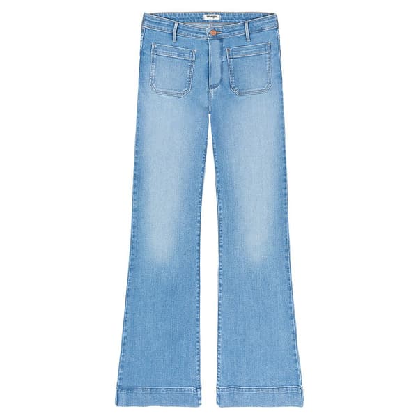 Wrangler Jeans W2334736u Flare Blå 30 / 34 Kvinde