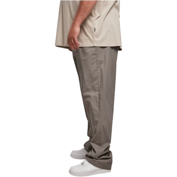 Urban Classics Byxor Med Mid Midja Classic Workwear Grå 34 Man
