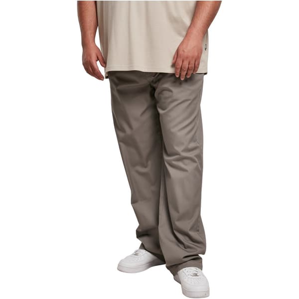 Urban Classics Byxor Med Mid Midja Classic Workwear Grå 34 Man