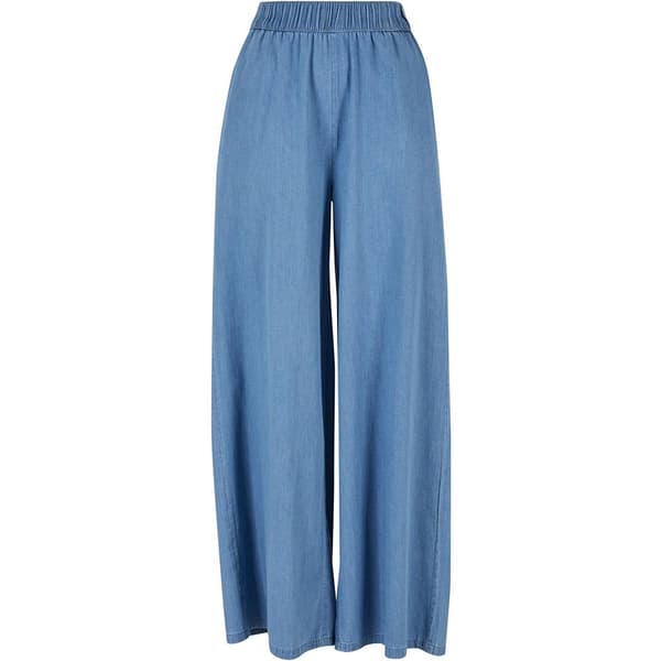 Urban Classics Housut Light Denim Sininen 4XL / Wide Nainen