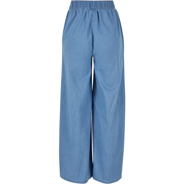 Urban Classics Housut Light Denim Sininen 4XL / Wide Nainen