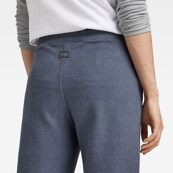 G-star Sweat Bukser Shearling Wide Leg Fit Blå S Kvinde