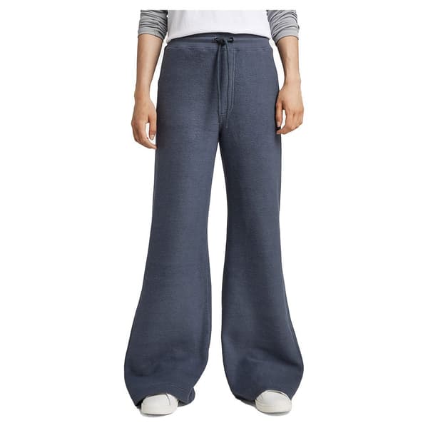 G-star Sweat Bukser Shearling Wide Leg Fit Blå S Kvinde