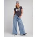 Miniatyrbild 7 av 9: Lee Jeans Pleated Straight Fit Blå 28 / 33 Kvinna