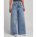 Miniatyrbild 1 av 9: Lee Jeans Pleated Straight Fit Blå 28 / 33 Kvinna