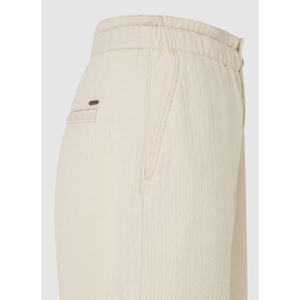 Pepe Jeans Korkeavyötäröiset Housut Loose St Ecru Pinkki S / 32 Nainen