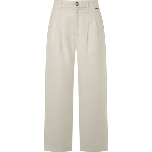 Pepe Jeans Byxor Mae Beige XS Kvinna
