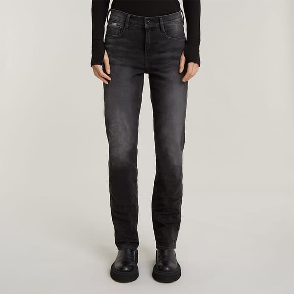 G-star Jeans Strace Straight Fit Grå 30 / 36 Kvinde
