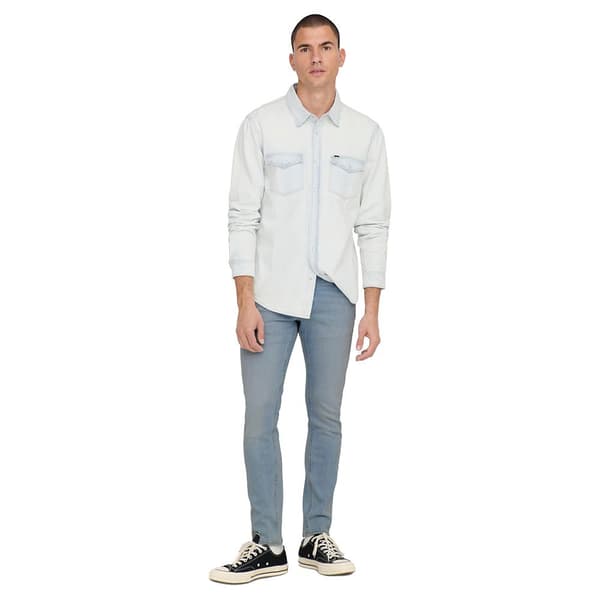 Only & Sons Jeans Loom Slim Fit 4924 Blå 34 / 32 Man