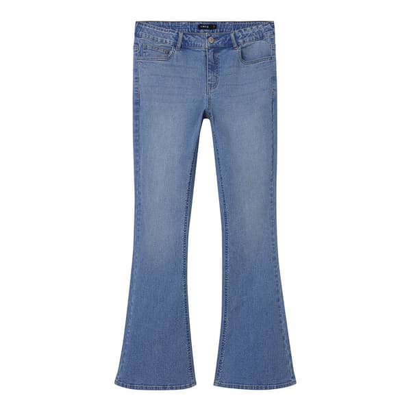 Name It Tavalliset Vyötäröfarkut Tarianne Bootcut Lmtd Sininen 11 Years Tyttö