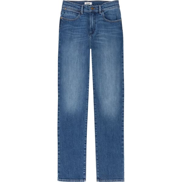Wrangler Farkut Straight Sininen 36 / 32 Nainen
