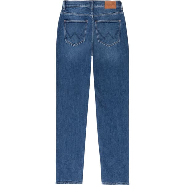 Wrangler Farkut Straight Sininen 36 / 32 Nainen