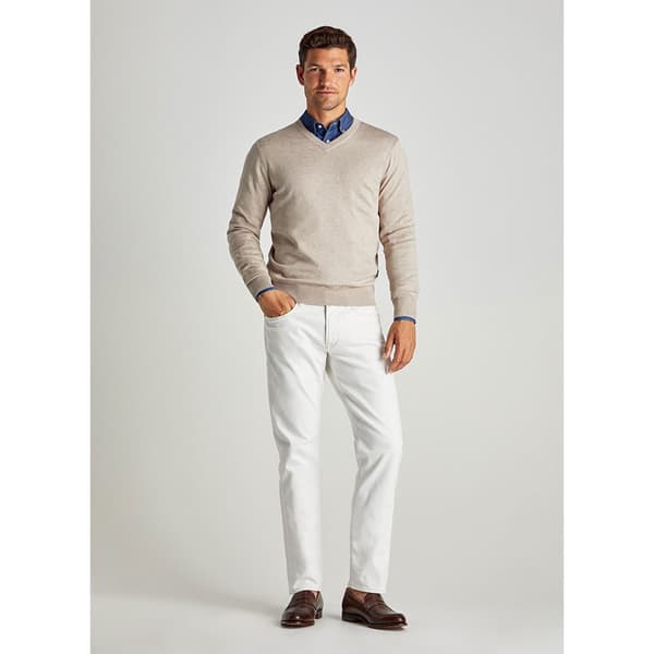 FaÇonnable Byxor F10 5 Pkt Basic Beige 38 / 34 Man