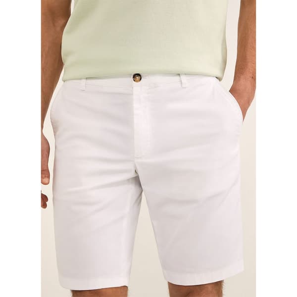 FaÇonnable Shorts Ctn Stretch Gab Vit 50 Man