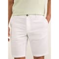 Miniatyrbild 3 av 5: FaÇonnable Shorts Ctn Stretch Gab Vit 50 Man