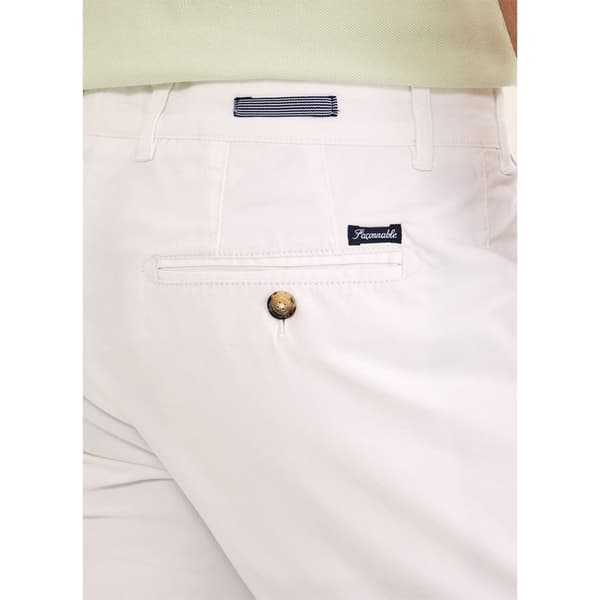 FaÇonnable Shorts Ctn Stretch Gab Vit 50 Man