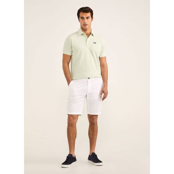 FaÇonnable Shorts Ctn Stretch Gab Vit 50 Man