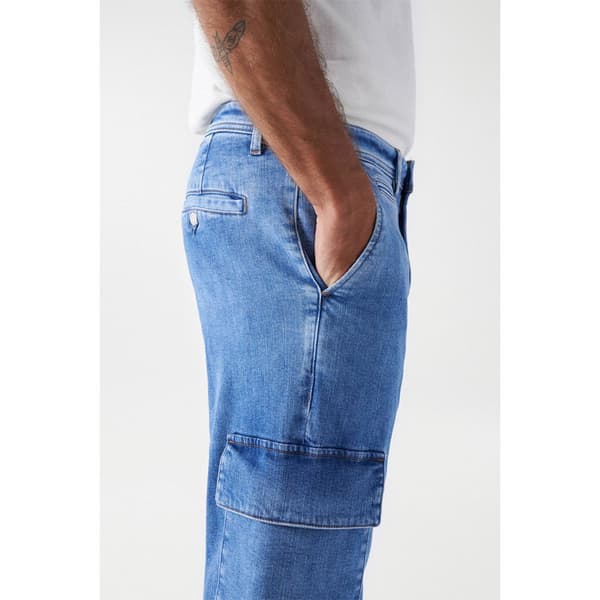 Salsa Jeans Cargobyxor Light Blå 29 Man