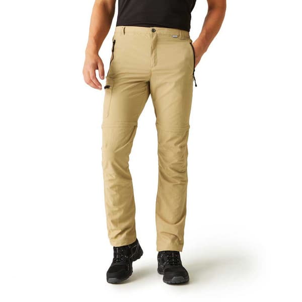 Regatta Leesville Zip-off Ii Byxor Beige 34 / Regular Man