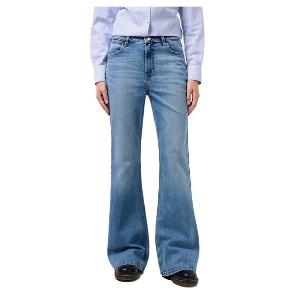 Wrangler 112351971 Fierce Flare Jeans Blå 29 / 32 Kvinna