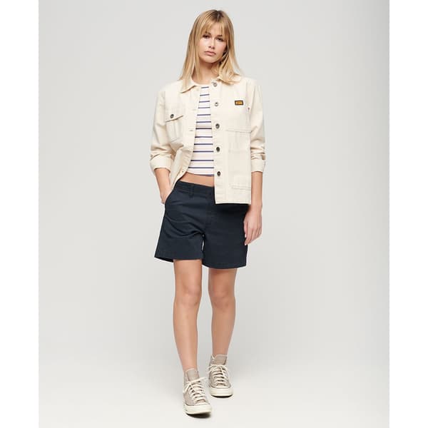 Superdry Classic Shorts Blå XS Kvinna