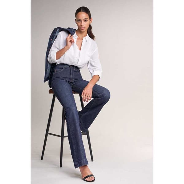 Salsa Jeans Secret Glamour Push In Flare Jeans Blå 28 / 34 Kvinna