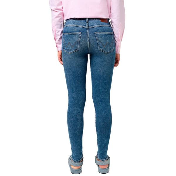 Wrangler 112351323 High Skinny Fit Jeans Blå 26 / 30 Kvinde