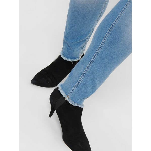 Only Willy Regular Ankle Skinny Jeans Blå 52 / 32 Kvinde
