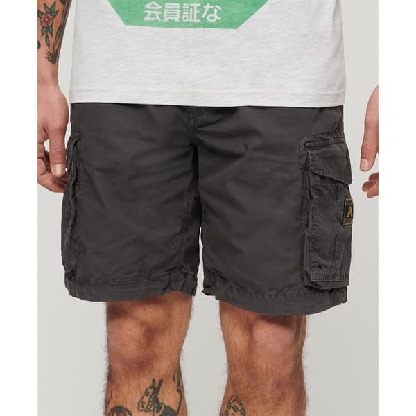Superdry Lastshorts Parachute Light Grå 32 Man