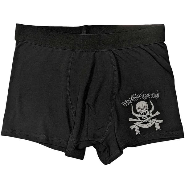 Motorhead Unisex Boxers: March or Die (Medium)