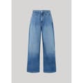 Miniatyrbild 3 av 8: Pepe Jeans Wide Leg Pleat Fit Höga Jeans Blå 28 / 34 Kvinna