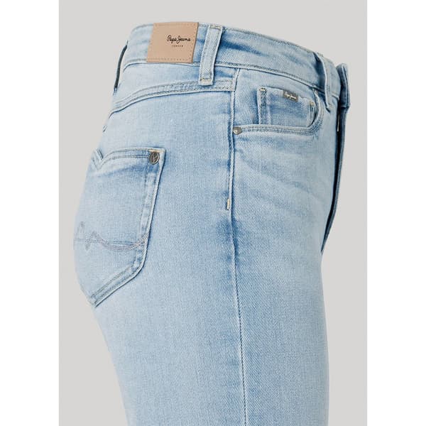 Pepe Jeans Slim Flare Fit Høje Jeans Blå 26 / 32 Kvinde