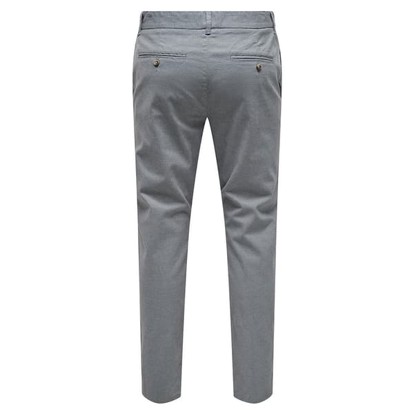 Only & Sons Mark Pete Slim Dobby 0058 Chinobyxor Grå 31 / 32 Man