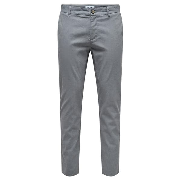 Only & Sons Mark Pete Slim Dobby 0058 Chinobyxor Grå 31 / 32 Man